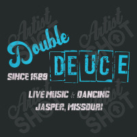 Retro 80s Double Deuce Roadhouse Women's Triblend Scoop T-shirt | Artistshot