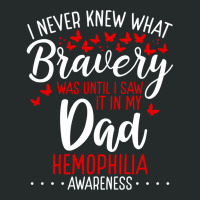 Hemophilia Awareness Dad Fathers Day T Shirt Classique Women's Triblend Scoop T-shirt | Artistshot