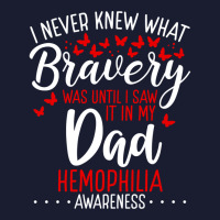 Hemophilia Awareness Dad Fathers Day T Shirt Classique Women's V-neck T-shirt | Artistshot