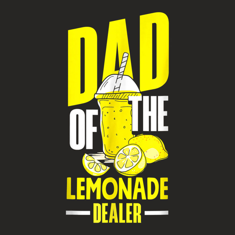 Lemonade Stand Juice Store Dad Of The Lemonade Dealer Funny T Shirt Ladies Fitted T-Shirt by saldeenshakir | Artistshot