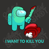 I Want To Kill You Cyan Champion Hoodie | Artistshot