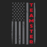 Teamster American Flag Patriotic Truck Driver Us Trucking Tank Top 3/4 Sleeve Shirt | Artistshot