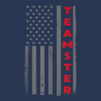 Teamster American Flag Patriotic Truck Driver Us Trucking Tank Top Men Denim Jacket | Artistshot