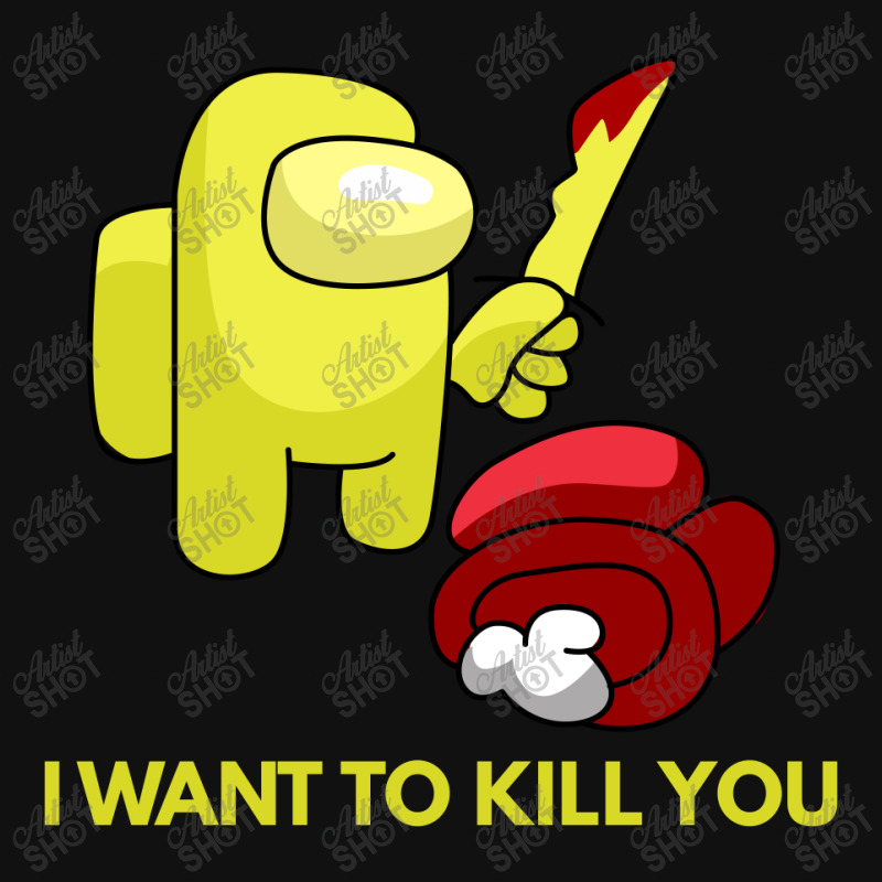 I Want To Kill You Yellow Adjustable Strap Totes | Artistshot