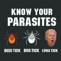 Know Your Parasites   Anti Joe Biden T Shirt Women's Triblend Scoop T-shirt | Artistshot