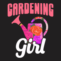 Gardener T  Shirt Gardening Girl Watering Can Nature Plants Flowers Ga T-shirt | Artistshot