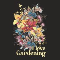 Gardener T  Shirt Love Gardening Gardener Garden Botanical Landscaper Ladies Fitted T-shirt | Artistshot