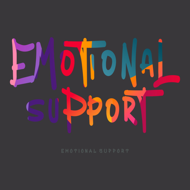 Emotional Support Ladies Curvy T-Shirt by vectorhelowpal | Artistshot