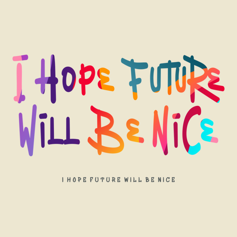 I Hope Future Will Be Nice Cropped Hoodie by vectorhelowpal | Artistshot