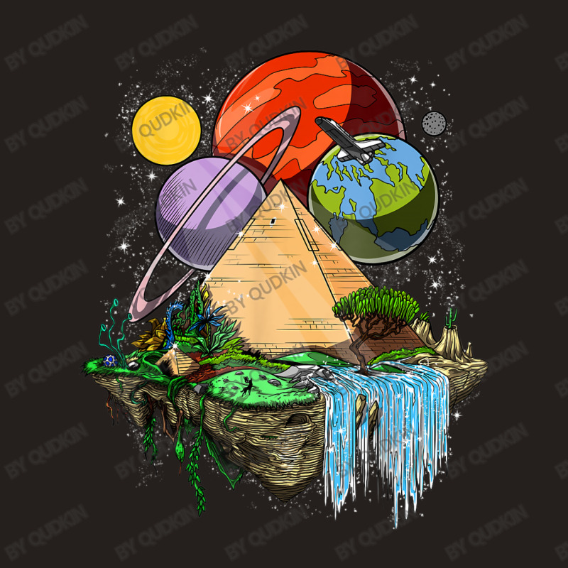 Planets And Pyramids Tank Top | Artistshot