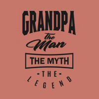 Grandpa The Myth The Legend Cropped Sweater | Artistshot