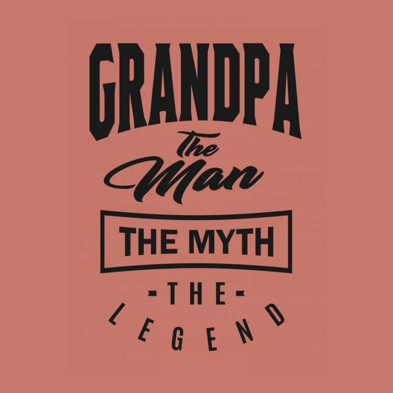 Grandpa The Myth The Legend Cropped Sweater | Artistshot