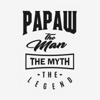 Papaw The Myth The Legend Baby Beanies | Artistshot