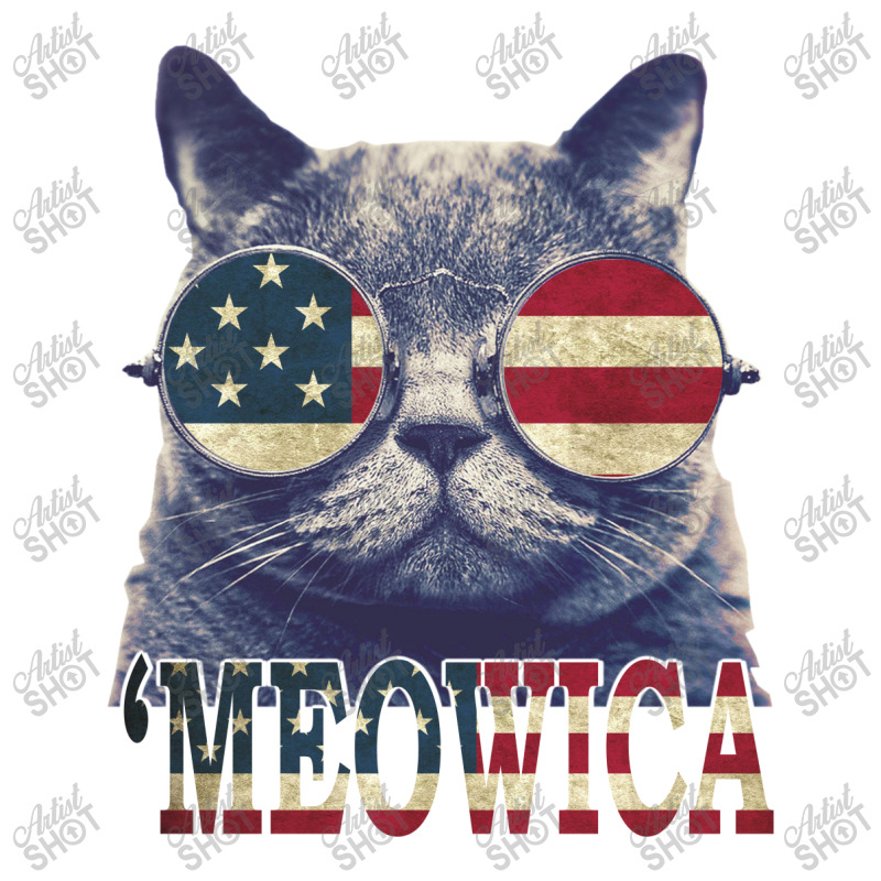 4th Of July Tshirt Cat Meowica 3/4 Sleeve Shirt | Artistshot