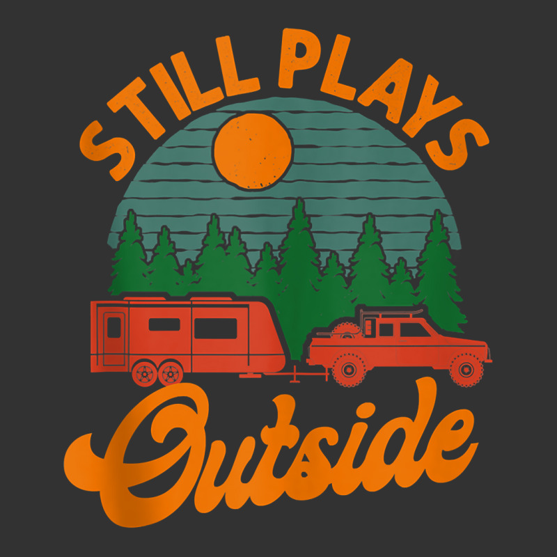 Camping Still Plays Outside Caravan Rv Trailer Tank Top Baby Bodysuit by belenfinl | Artistshot