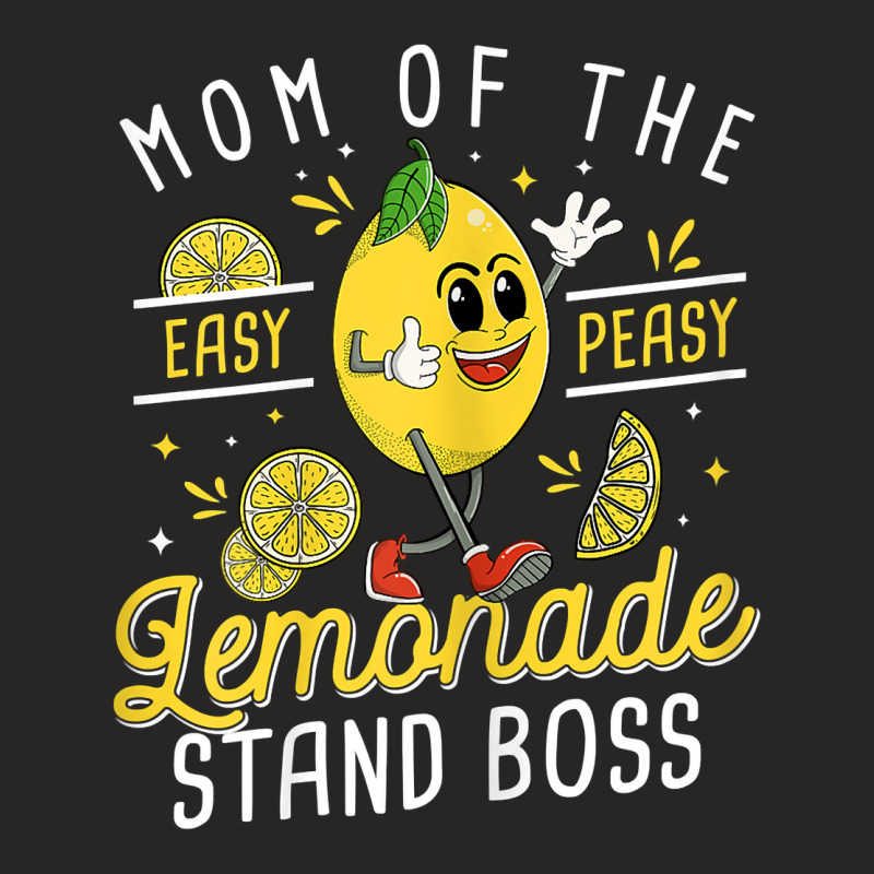 Womens Mom Of The Lemonade Stand Boss Funny Lemon Sell Lemonade T Shir Ladies Fitted T-Shirt by JahmayaWhittle | Artistshot