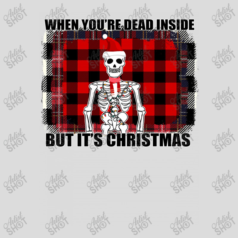 When You Re Dead Inside But It Christmas Skeleton Men's Polo Shirt | Artistshot