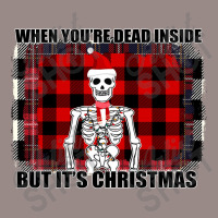 When You Re Dead Inside But It Christmas Skeleton Vintage T-shirt | Artistshot