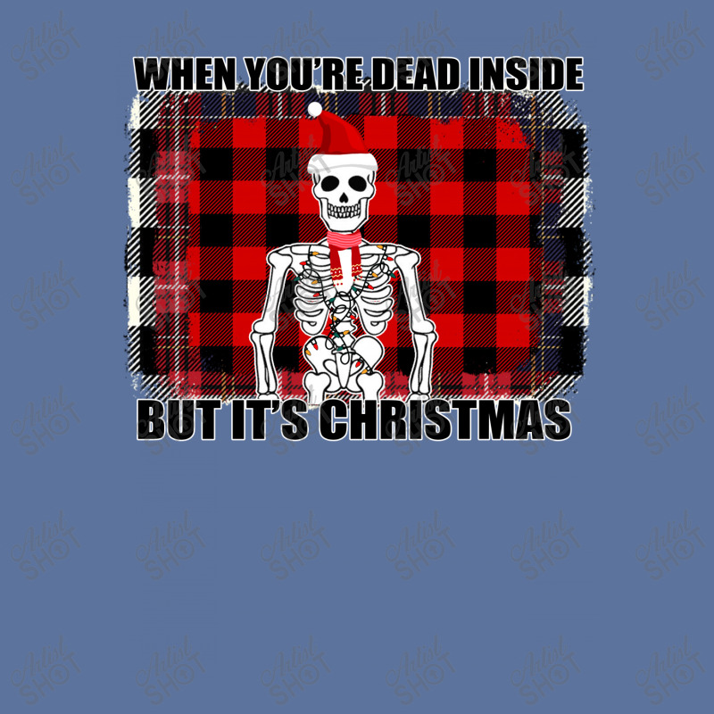 When You Re Dead Inside But It Christmas Skeleton Lightweight Hoodie | Artistshot