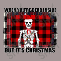 When You Re Dead Inside But It Christmas Skeleton Vintage Hoodie | Artistshot