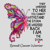 Womens Pink Butterfly I Am The Storm Breast Cancer Warrior T Shirt Men's Polo Shirt | Artistshot