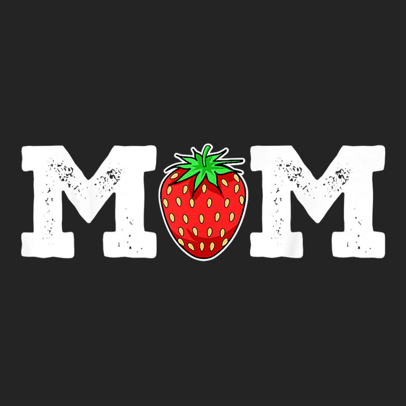 Strawberry Mom Fruit Lover Fruitarian Mother's Day Berry T Shirt 3/4 Sleeve Shirt by holly434 | Artistshot