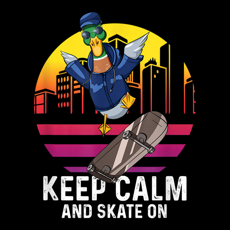 Duck Skater Skate On Longboard Skateboard Halfpipe Skating T Shirt Zipper Hoodie | Artistshot