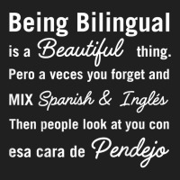 Being Bilingual Is A Beautiful Thing Pero A Veces You Forget T Shirt Ladies Polo Shirt | Artistshot