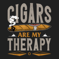 Cigars Are My Therapy T Shirt Ladies Polo Shirt | Artistshot