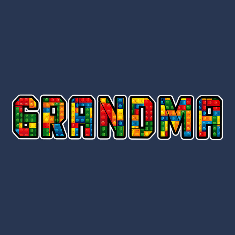 Brick Builder Funny Blocks Master Builder Grandma T Shirt Men Denim Jacket | Artistshot