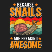 Because Snails Are Freaking Awesome Snail T Shirt Ladies Polo Shirt | Artistshot