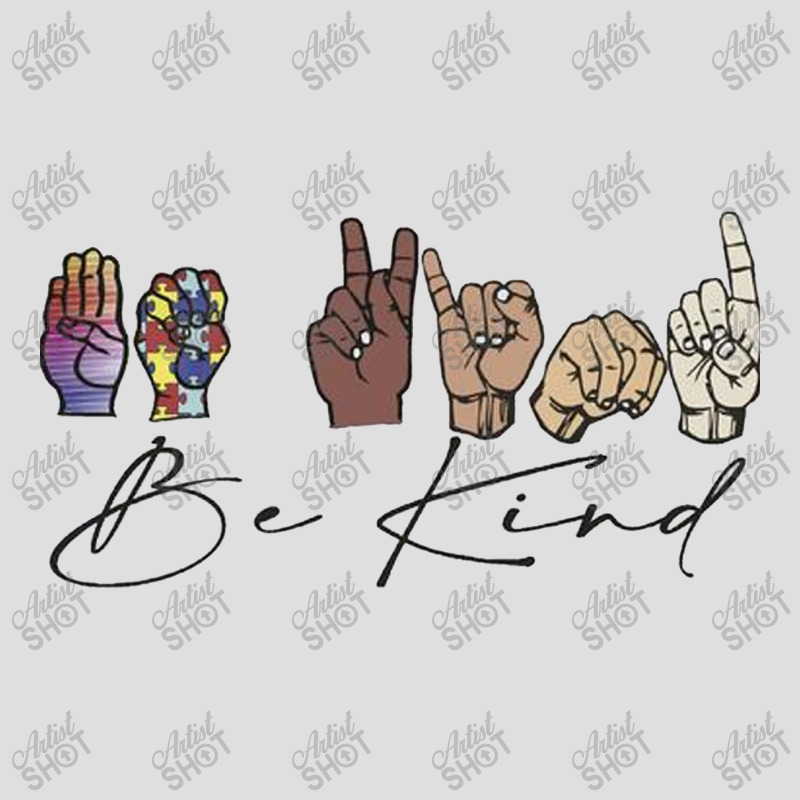 Be Kind Sign Language V-neck Tee | Artistshot