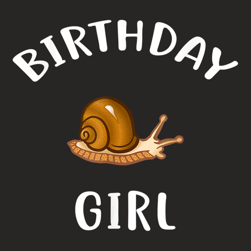 Birthday Girl Snail T Shirt Snail Shirt For Birthday T Shirt Ladies Fitted T-Shirt by holly434 | Artistshot