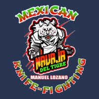 Manuel Lozano's Mexican Knife Fighting Navaja Del Tigre T Shirt Men Denim Jacket | Artistshot