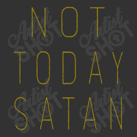 Not Today Satan Baby Bodysuit | Artistshot