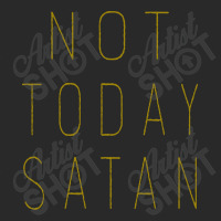 Not Today Satan Toddler T-shirt | Artistshot