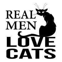 Real Men Love Cats V-neck Tee | Artistshot