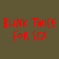 Funny Blink Twice For Sex Cool And Hilarious Joke T Shirt Vintage Short | Artistshot