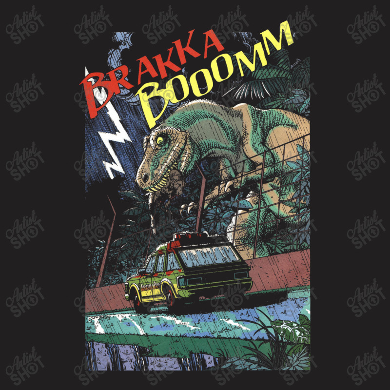 T-rex Terror Jurassic Dinosaur Attack T-shirt | Artistshot