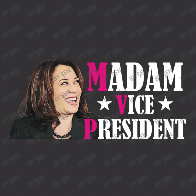 Madam Vice President Vintage Hoodie | Artistshot