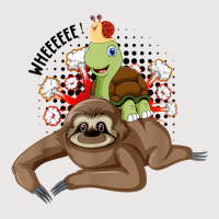 Sloth Turtle Snail Piggybacked Cute Running Wild Animal Gift T Shirt Pocket T-shirt | Artistshot