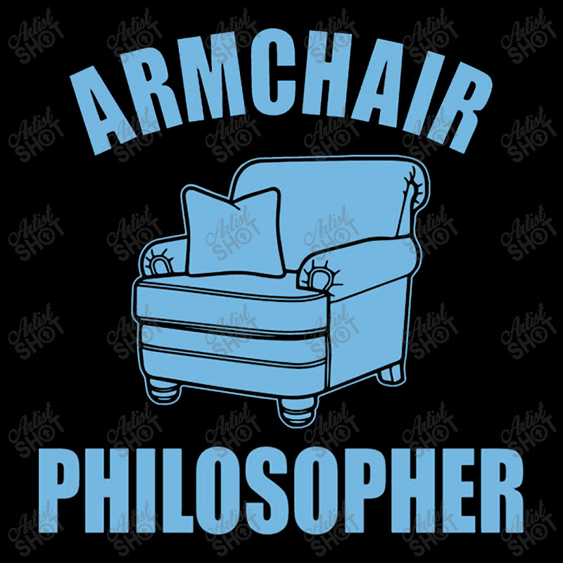 Armchair Philosopher Cropped Hoodie by Damian | Artistshot