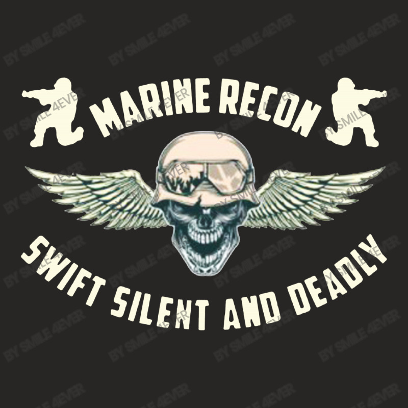 Marine Recon Ladies Fitted T-Shirt by Smile 4ever | Artistshot