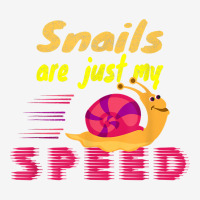 Snails Are Just My Speed Funny Saying Racing Snail T Shirt Adjustable Cap | Artistshot