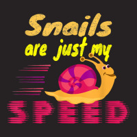 Snails Are Just My Speed Funny Saying Racing Snail T Shirt Vintage Cap | Artistshot