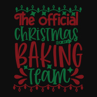 The Official Christmas Baking Team Crop Top | Artistshot