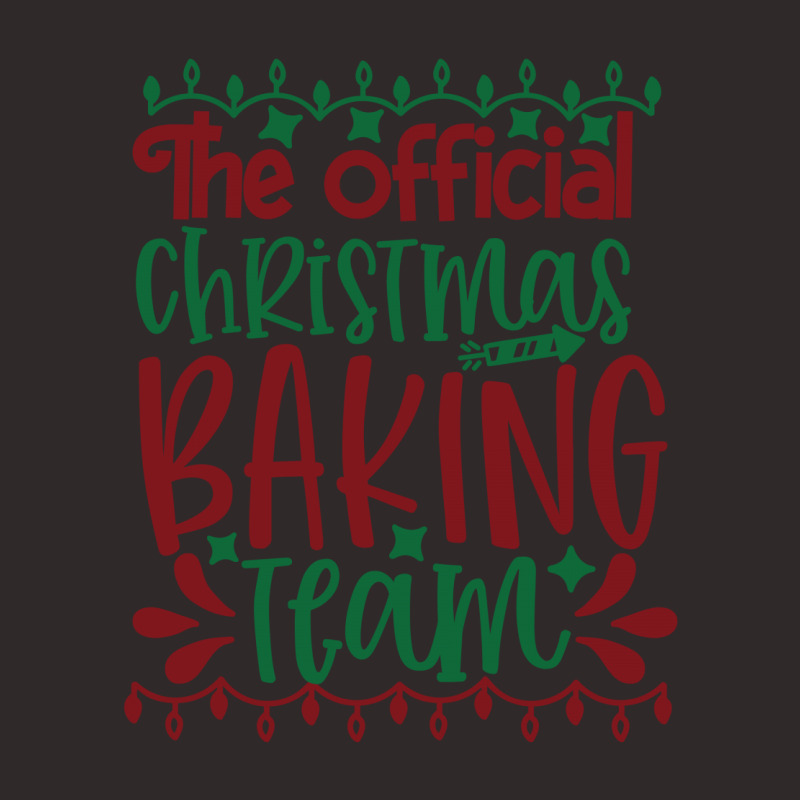 The Official Christmas Baking Team Racerback Tank by Chiks | Artistshot