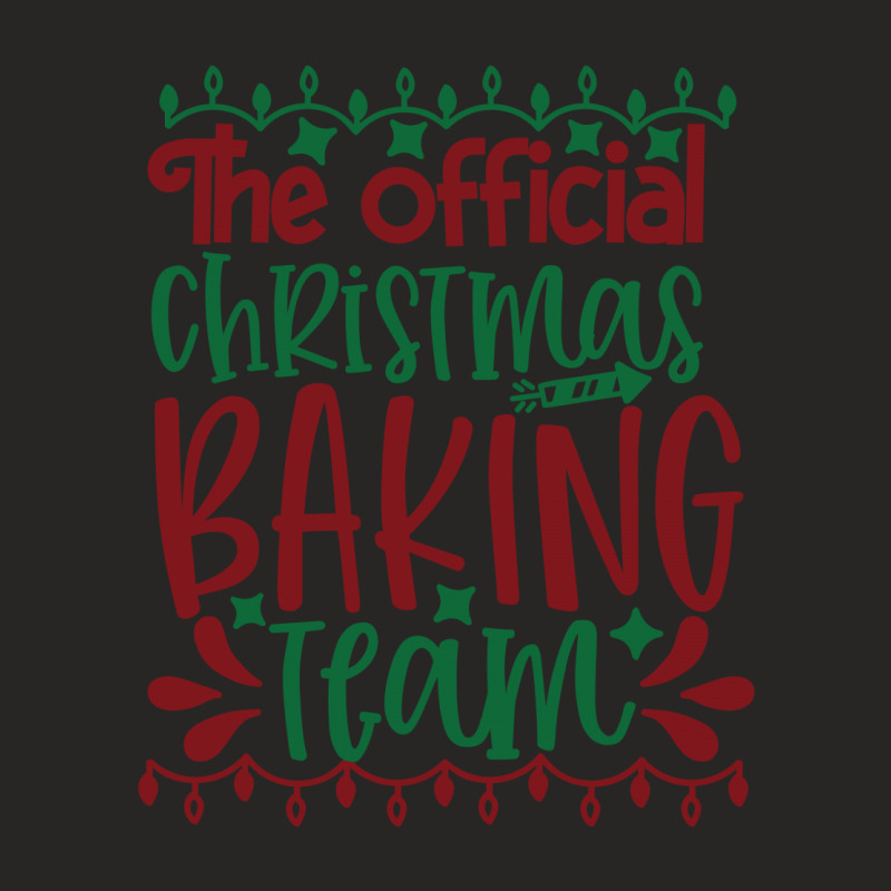 The Official Christmas Baking Team Ladies Fitted T-Shirt by Chiks | Artistshot