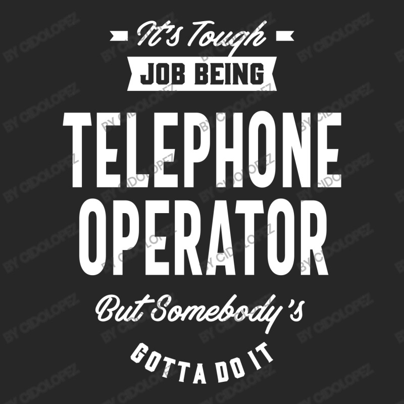 Telephone Operator Job Title Gift Men's T-shirt Pajama Set | Artistshot