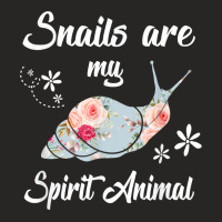 Snails Are My Spirit Animal Snail Lover Gift T Shirt Ladies Fitted T-shirt | Artistshot